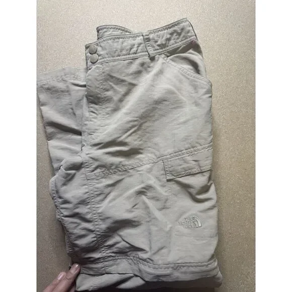 The North Face Pants Adult 16 Short Court Convertible Hiking Outdoors womens $77 - Picture 2 of 9